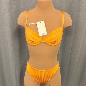 Monday Swimwear Vibrant Orange Bikini